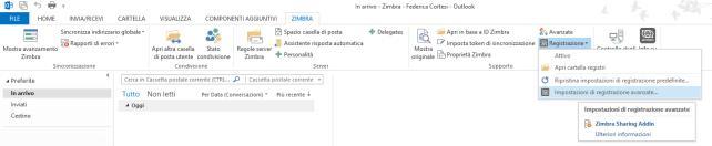 12 di 59 Abilitare i Log per il connettore Zimbra Andare