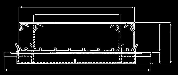 Per distanziare di 20 mm i canali dal pavimento, non vincolandoli ma consentendone lo scorrimento dovuto alla dilatazione lineare.