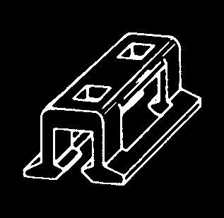 Per sezioni utili vedi Lineadin pag. 2.4.18 For work section see Lineadin pag. 2.4.18 DMF Porta fascette. Cable tie holder.