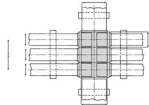 Insert into the relative rails on the base of the box.