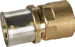 La misura delle tubazioni corrispondenti è chiaramente impressa a laser sulla bussola in acciaio inox.