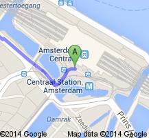 2/6/2014 da Stationsplein 15, 1012 AB Amsterdam, Paesi Bassi a Prinsengracht 263, 1016 GV Amsterdam, Paesi Bassi -