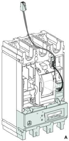 Comunicare la misura 1/6 Sul fronte del quadro (codici componenti) Display fronte quadro FDM121 TRV00121 Terminazione di linea ULP (confezione