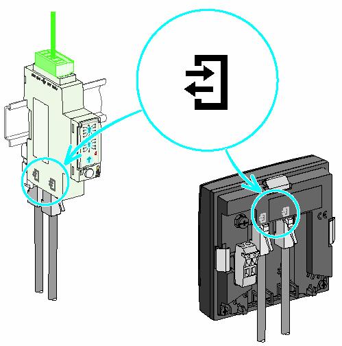 La comunicazione con i Compact NSX Facile da integrare, semplice da collegare Il sistema ULP (Universal Logic Plug) è un sistema di collegamento che permette di costruire una soluzione di