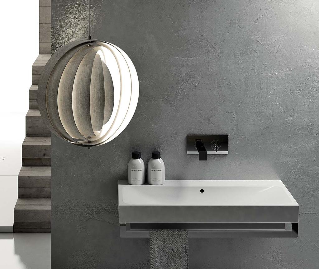 lavabo sospeso o d appoggio Square 100 Smile Smile wall hung or on top