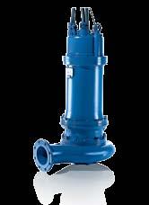 Tipi di pompe per applicazione con acque e acque reflue Pompe a linea d asse verticale fino a 70.