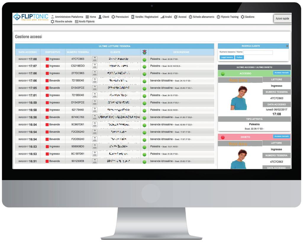 Potrà prendere in autonomia accordi con i clienti direttamente dal proprio smartphone e fare l appello in sala per certificare le presenze nei corsi.