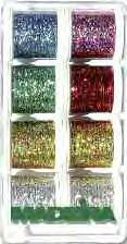 1 8010 8011 8012 8013 8019 OPAL Metallic Il Metallic Opal è una selezione di 8 scintillanti colori opalescenti presi dall'esclusivo programma Supertwist della MADEIRA.