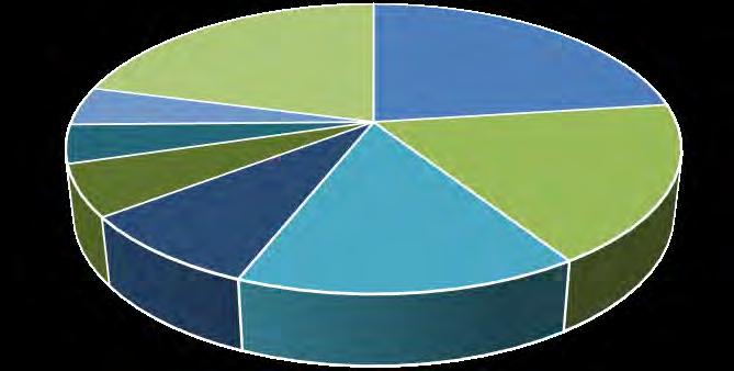 NEDERLAND 9% OTHER 21% FRANCE 15% USA 23%