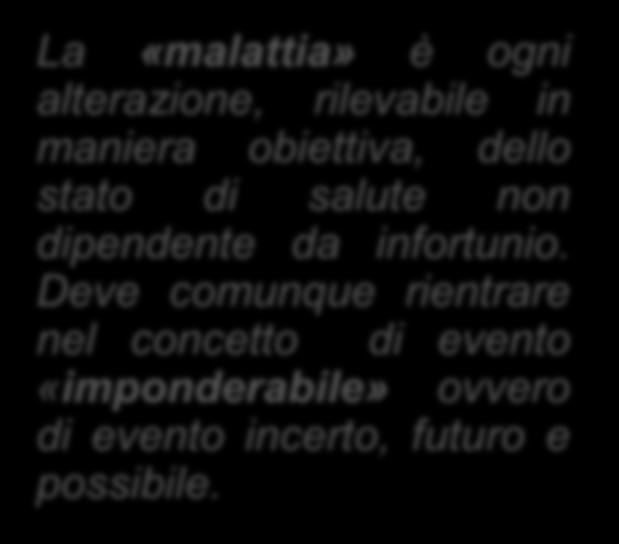 Sei in Salute Alta Protezione - Parte Generale Eventi