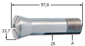 Pinze - Collets - Spannzangen - Pinces FILETTATE DRAWBACK COLLETS ZUGSPANNZANGEN PINCES DE SERRAGE TIRÉES 324 E 349 E 364 E ROUND METRIC Type TRAUB A3 ROUND METRIC Type SCHAUBLIN W20 ROUND METRIC