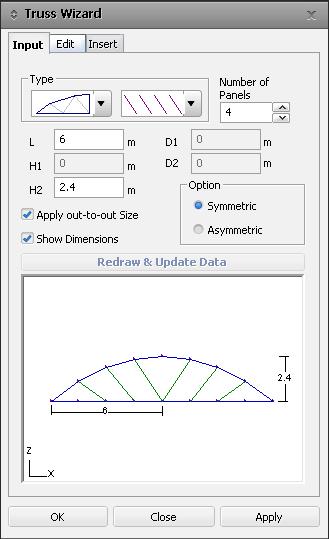 Truss Model Wizard