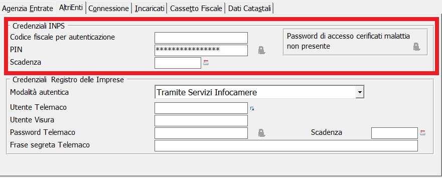 MODALITA DI ATTIVAZIONE DELLA GESTIONE CERTIFICATI DI MALATTIA 1 INSERIMENTO LICENZA Richiedere ed inserire la nuova licenza n.