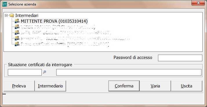 Interrogazione certificati È il programma fondamentale della gestione in quanto permette sia l acquisizione dei documenti sia la loro visualizzazione e conseguente anteprima/stampa/invio e-mail.