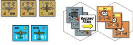 missione. Una volta che l attaccante ha assegnato le sue missioni CAS, il difensore assegna le se missioni CAS in qualsiasi esagono che contiene un segnalino di Attacco Dichiarato.