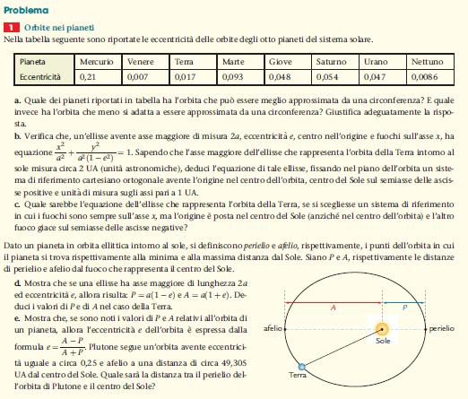 Esempio di problema: l