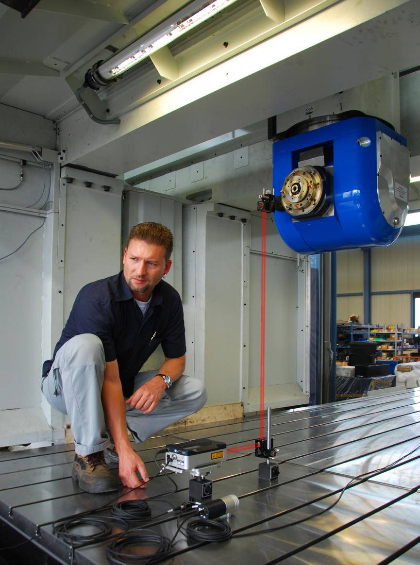 Jürgen dirige una società di servizi di calibrazione, la Geo Tec Messtechnik, e recentemente ha aggiornato il suo sistema di calibrazione laser dallo standard industriale ML10 al nuovo Renishaw XL-80.