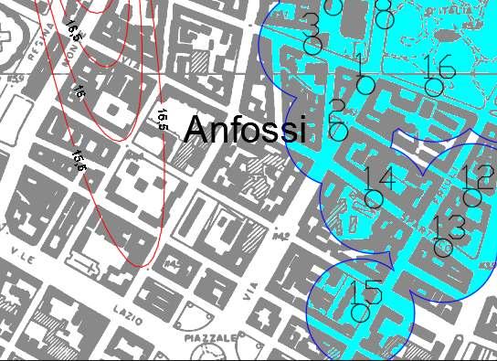 Il modello di propagazione del calore considera i flussi geotermici, la conduzione dall acquifero verso la