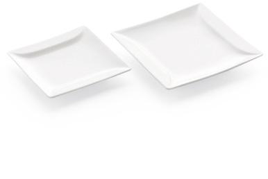 Open Stock New Bone China Carlotta&Ramada 48368 Piatto quadro cm 17x17 6 48 48668 Piatto quadro cm.