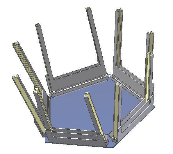 realizzato un prototipo di "giostra" circolare per verificare le