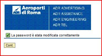 Inserito il nome Utente e la Password negli appositi campi (gli altri campi, quali Lingua di accesso e Sistema, saranno valorizzati in automatico) e premuto il tasto LOGON, in caso di dati inseriti