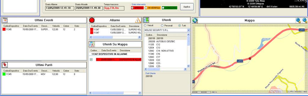 Dispositivi satellitari per veicoli e persone Micro-MonSat.box 1.Dispositivo localizzazione veicolare 2.