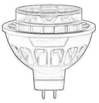 INPUT LEAD FREE GU10 6W FIRE RESISTANT BVGU106WW CLASS I CLASS III GU10 6W: AC 90-240V MR16 6W: AC/DC 12V MR16 6W BVMR166WW CRI > 80 LAMPADINE / GU10 MR16 TIPO E QTÀ LED 4X1W FLUSSO LUMINOSO 320 lm