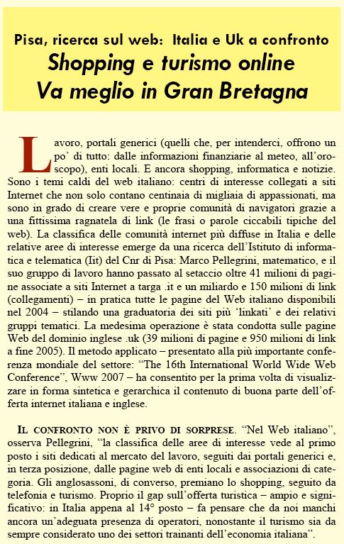 Rassegna Stampa "IIT 2007"