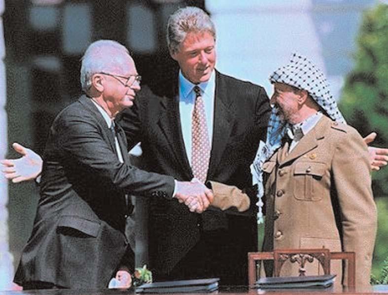 ritiro da Gaza e Gerico; 13 aprile 1994 si sarebbe dovuto completare il ritiro israeliano da Gaza e Gerico, a cui tre mesi dopo avrebbe dovuto fare seguito l elezione per il Consiglio Palestinese ed