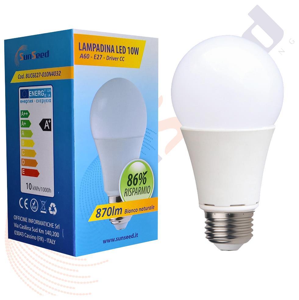 qualità/prezzo Risparmio energetico fino all 85% STANDARD CERAMICA 8W E27 2700K Ra 80 NON DIMM. LED.BUC5E27-008N2732 5,36 + STANDARD CERAMICA 8W E27 4000K Ra 80 NON DIMM. LED.BUC5E27-008N4032 5,36 + STANDARD CERAMICA 8W E27 6500K Ra 80 NON DIMM.