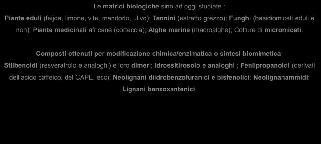 sino ad oggi studiate : Piante eduli (feijoa, limone, vite,