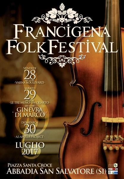 24/7/2017 Francigena Folk Festival 2017: musica e cultura sulla Via Francigena - Maremma News http://www.