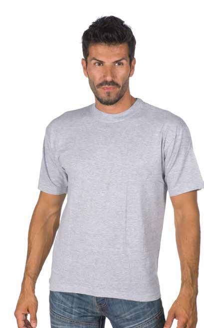 T-shirt CASUAL 00% cotone - 35 grammi kit minimo 6 per taglia - Non imbustate, con busta a parte