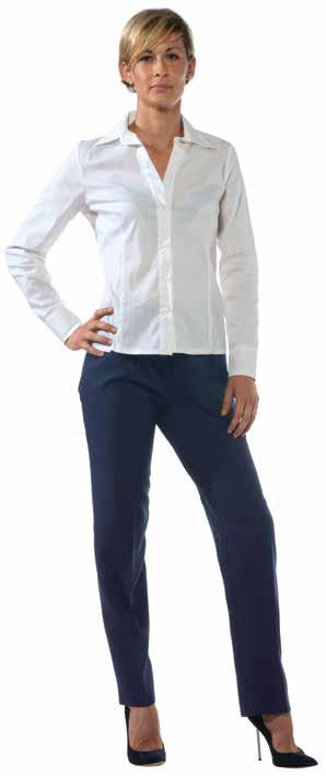 abbigliamento classico donna LOGICA F63030 polo 00% cotone manica corta 80 grammi Colori: Bianco - Blu Taglie: