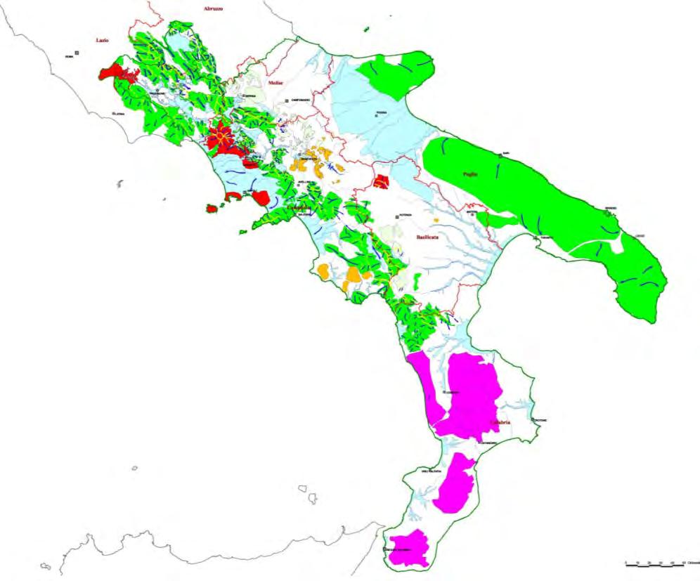 Trasferimenti idrici sotterranei 191 In Regione Calabria