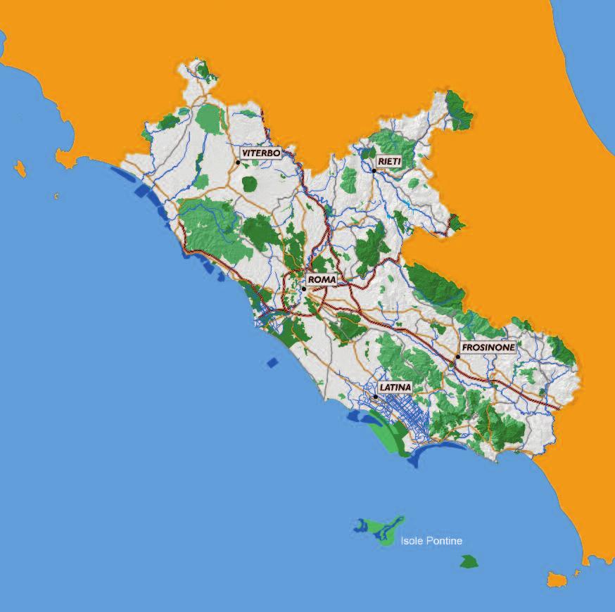26 Parchi e Aree Protette Il sistema di protezione ambientale della Regione Lazio Il Lazio è interessato da 3 Parchi Nazionali e 82 altre aree protette, istituite con provvedimenti legislativi o