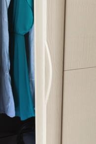 ECOSFERA suite 27 EXCLUSIVE WARDROBE Colori pacati e riposanti, ispirati ad una natura gentile.