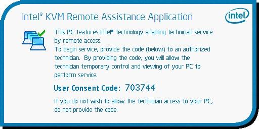 superiore della console del tecnico di supporto Selezionare un Jumpoint abilitato a vpro dal menu a discesa, quindi immettere il nome host o indirizzo IP del sistema vpro remoto al quale si desidera