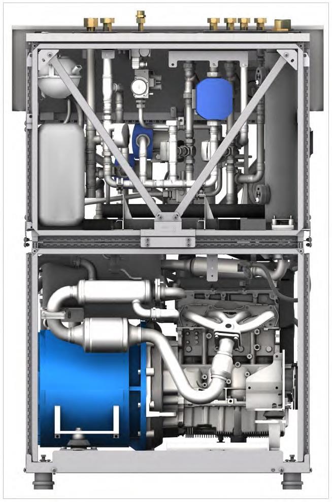 Dati Tecnici : BlueTENDER scomponibile in 3 parti Pompa circolazione Scambiatore primario