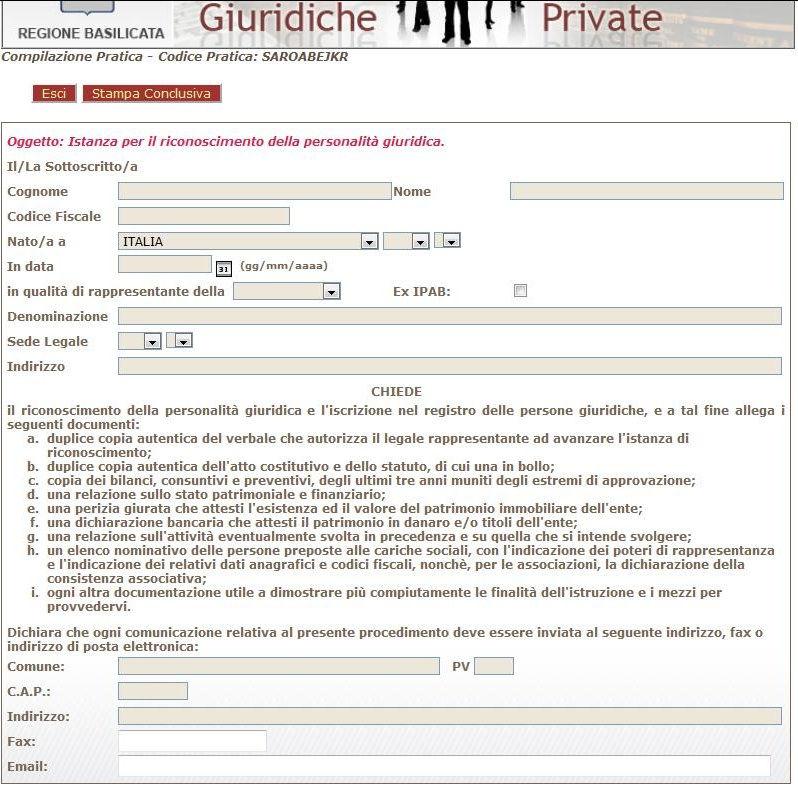 2. Istanza per l approvazione delle modifiche statutarie