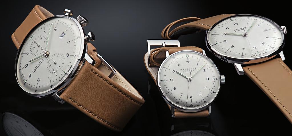 JUNGHANS max bill LA BELLEZZA STA NELLE COSE SEMPLICI. Raramente la parola d ordine della riduzione all essenziale è stata messa in pratica in modo talmente con vincente come nella linea max bill.