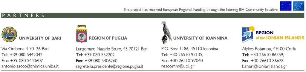 PROGETTO INTERREG