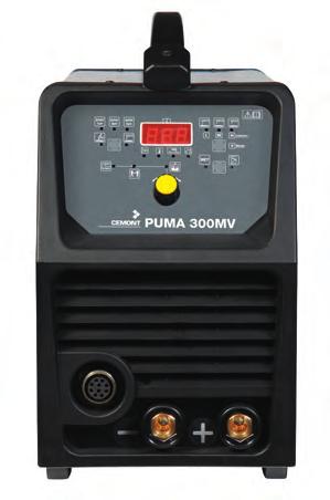 Tecnologia inverter. Alimentazione monofase 0V. Trifase 0-00V. PUMA 00 MV Ø ELETTRODI,6 -,0 Inverter per saldatura con ogni tipo di elettrodi inclusi i cellulosici multitensione.