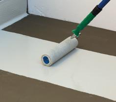 bicomponente resistente all acqua, agli UV e al pedonamento specificatamente formulata per realizzare delle finiture colorate monocromatiche su un terrazzo impermeabilizzato con BETONGUAINA e