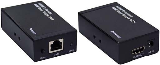 EXTENDER HDMI 1080p SU UN CAVO CAT5e O CAT6-60m 38.