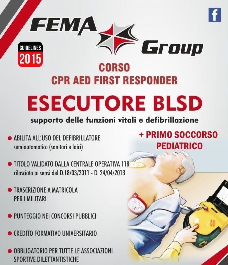 CORSO ESECUTORE BLSD Il Comitato Provinciale PGS Messina giorno 10 dicembre 2016 a Barcellona organizza per tutti i propri affiliati un corso per ESECUTORE BLSD validato 118.