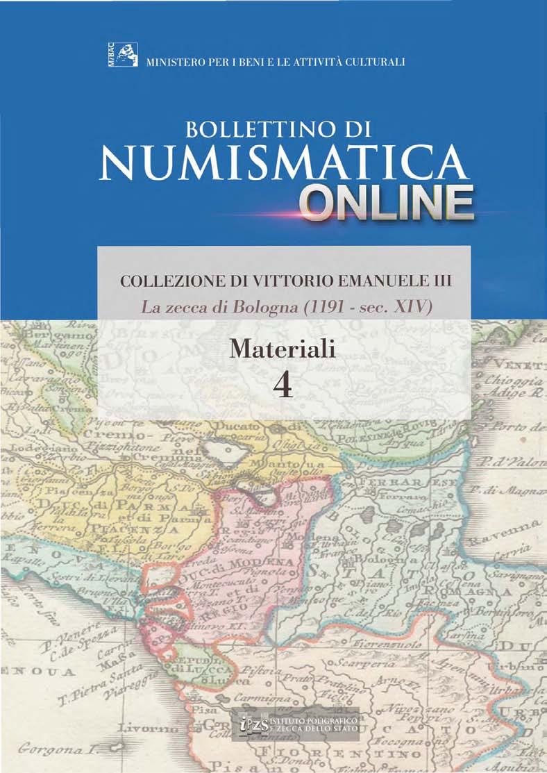 ~ MINISTERO PER I BENI E LE ATTIVITÀ CULTURALI BOLLETTINO DI NUMISMATICA ~