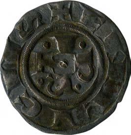 Comune di Emissioni comunali a nome di Enrico VI imperatore (1191-1337) 16. Bolognino grosso, 1236-1260 Argento g 1,39 mm 19,57 inv.