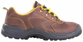 Calzature Scarpe pelle S3 1138/122 S3 SCARPA BASSA ARIZONA UK Tomaia in pelle grana mina idrorepellente Puntale in composito Lamina