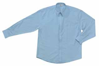 M-L-XL-XXL 1 pz 20 pz 1137/67 CAMICIA CHAMBRAY MANICA LUNGA 100% cotone tessuto Chambray Chiusura